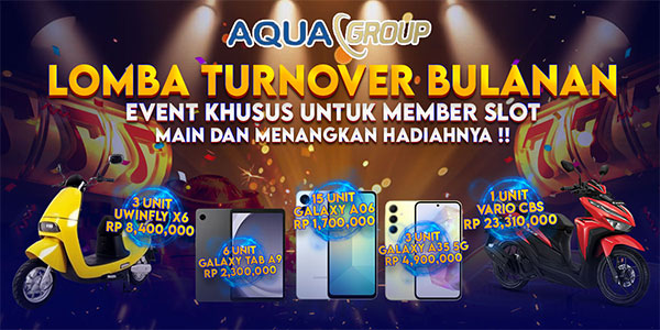 Lomba Turniver Aquagroup togelfiesta